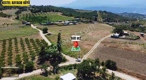 Kestel Kayacıkta Çift Yola Cephe 968 M2 Hobi Bahçesi