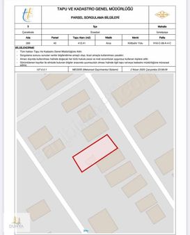 Ecebatta 24 Odalı Otel İmarlı Veya Konut İmarlı Arsa