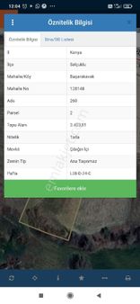 Uhde İnşaat Ve Emlak Dan Satılık Tarla Müstakil Bahçeli