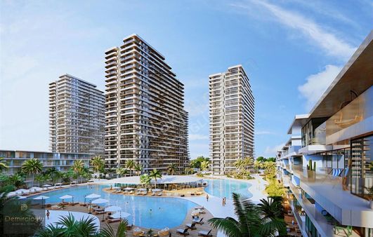 Kıbrıs İskelede 7 Yıldızlı Otel Konseptnde Esnek Ödemeli Dairelr