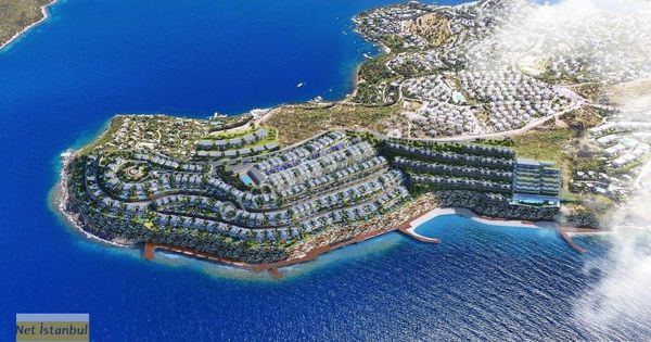 Bo Viera Bo Rise Deniz Manzaralı,teraslı 2+1 Satılık Rezidans