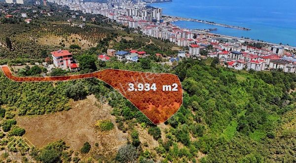 Yomra Sancak Mahallesi'nde Deniz Manzaralı Satılık Arsa