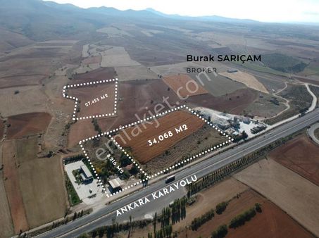Nova'dan Esk.-ank.yoluna 262m Cepheli Satılık Ticari İmarlı Arsa
