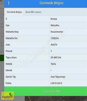 Karaömerler'de Yatırımlık Hesaplı 375 M2 Satılık Hisseli Tarla