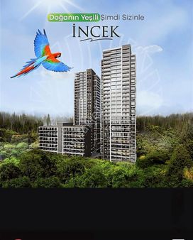 Natura İncek Dubleks 2+1 Satılık Daire 12 Ve 13. Katlar