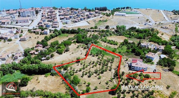 [acg] Sivrice Merkez' De Satılık İmarlı Tarla 9049m2 Manzaralı
