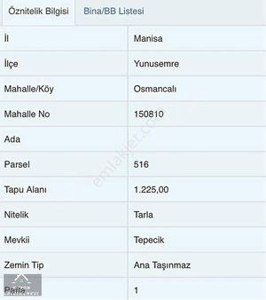 Vizyon Gayrimenkul De Osmancalıda Hisseli Satılık Tarla