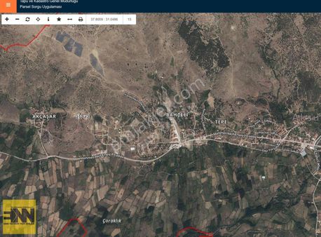 Isparta Aksuda Satılık Müstakil Bina Villa Arsası