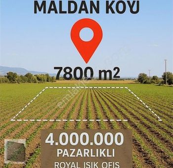 Işık Ofisten Manisa Yunus Emre Maldan Da 7800m2 Tek Tapu Tarla