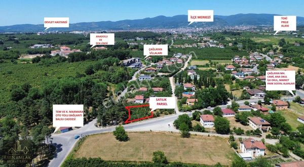 Esen Emlak'tan Sakarya Hendek Çağlayan Mh. %60 2 Kat İmarlı Parsel