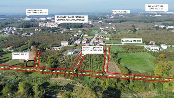 Esen Emlak'tan Sakarya Hendek Çağlayanda Konut İmarlı Parsel Uygun Fiyata.