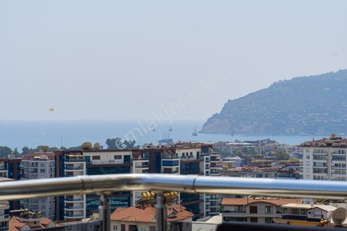 Alanya'da Satılık Deniz & Kale Manzaralı – Full Eşyalı 3+1 Dubleks Daire – Elit Cıty 4