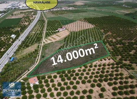 Turyap Metropol'den Havaalanı Yanında Satılık 14.000m² Arazi