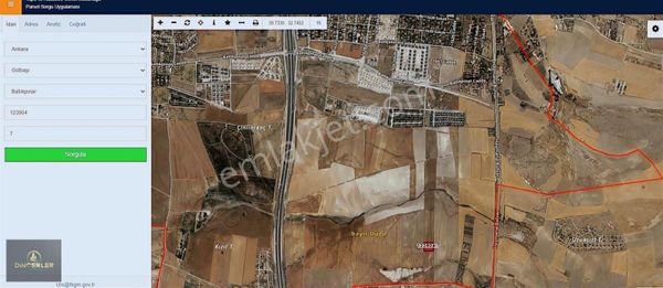 Ballıkpınar'da Tek Ve Kök Tapu Satılık Arsa