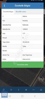 Karataş Nalkulakta 30.639m2 Satılık Tarla