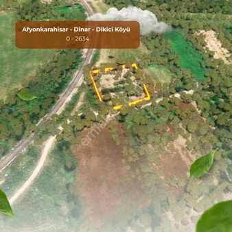 'idamaxtan Afyonkarahisar Dinar Dikici Köyünde Yatırımlık Bahçe'