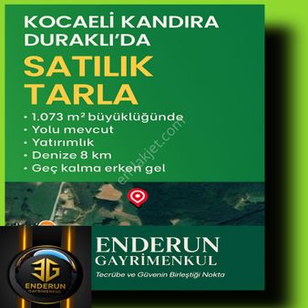 Kocaeli Kandıra Duraklı Da Satılık 1.073 M2 Tarla