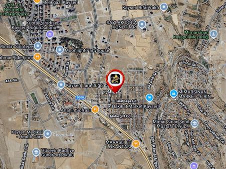 Melikgazi Fatih Mah.tek Tapulu 3 Kat Müsadeli Satılık Arsa