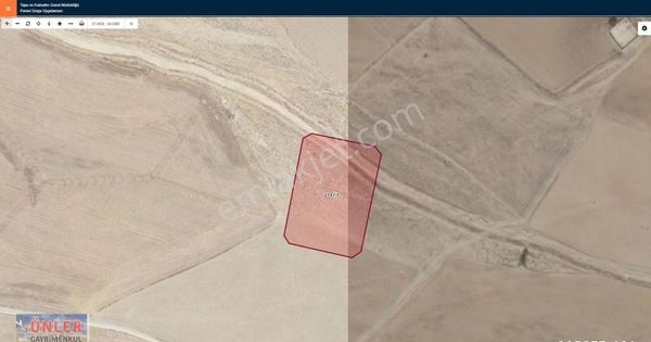 Toros Mahallesinde 3 Kata İmarlı Ada Şeklinde 4321 Metrekare Arsamız Satılıktır.