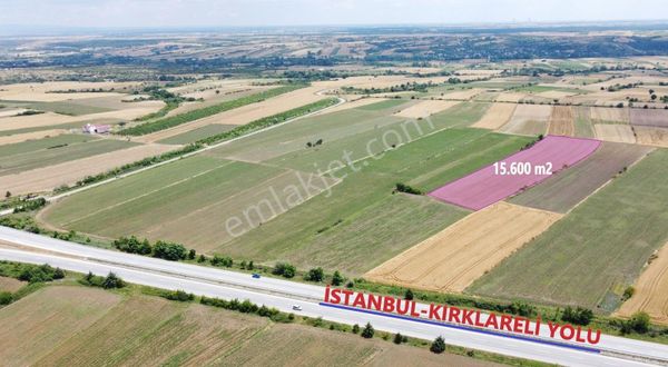 **kırklareli Babaeski Yeniköy Double Yola Yakın 15.600 M2**