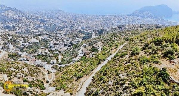 Alanya Tepe Mah. Deniz, Kale Manzaralı Satılık İmarlı Arsa