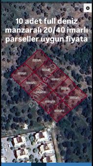 Tam Müstakil300m2 Deniz Manzaralı Villa İmarlı Fırsat Pazarlıklı