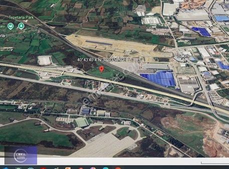 Kartepe Sarımeşe De Satılık 870 M2 %60 İmarlı Sanayi Arsası