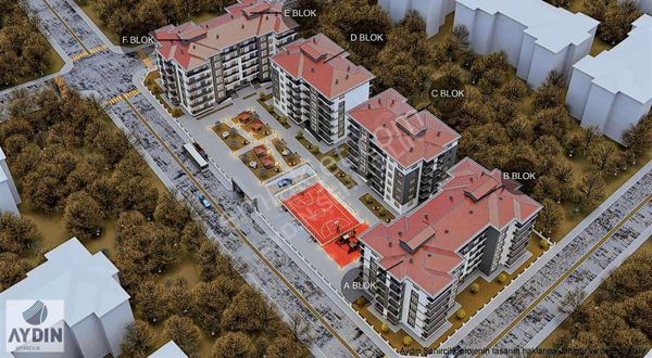 Aydın Satıyordan Mengene Mahallesi Masal Şehir Konutları 3+1