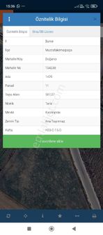 Bursa Mustafakemalpaşa Doğancı Mahallesi Satılık 507 Mt2 Tarla