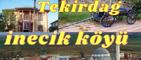 Tekirdağ Süleymanpaşa İnecik Mahallesinde 25.000 M2 Satılık İki Parsel Tarla