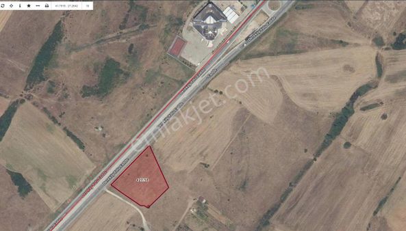 Goldhouse Dan Satılık Kırklareli Merkez De Anayol Üzeri Tarla