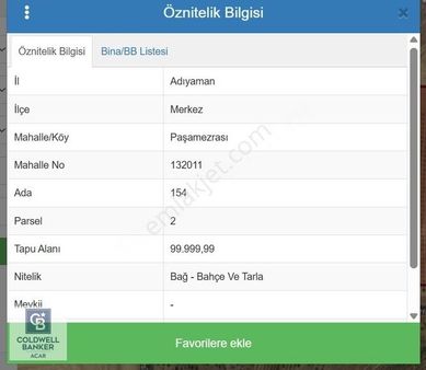Cb Acar'dan Adıyaman'da 100 Dönüm Bademlik(videolu)