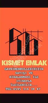 Kısmet Emlak'tan Sıfır Full Lüx Ara-kat 2+1 100m2 Daire