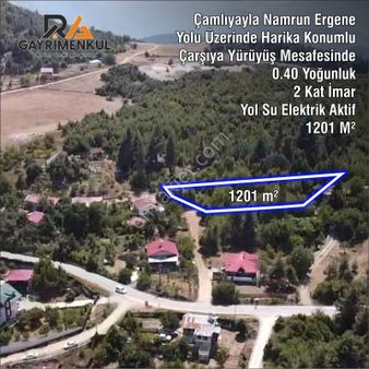 Ra Gayrimenkul Çamlıyayla Ergene Yolu Üzeri Satılık Villa İmarlı Arsa