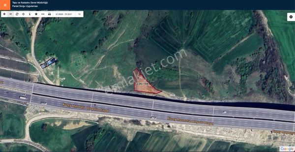 Kuzey Marmara Otoyolu Yanında 1.490 M2 Tarla