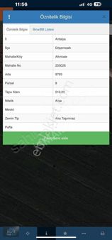 Altınkale Orfe Mevki 1020 M2 Villa Arsası