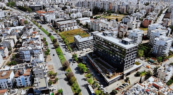 En/ru Antalya Muratpaşa'da Plaza Katı Satılık Lüks Ofis