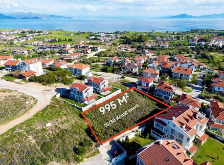 Startkey Pelit Datça Burgaz'da Deniz Gören 995 M2 İmarlı Arsa