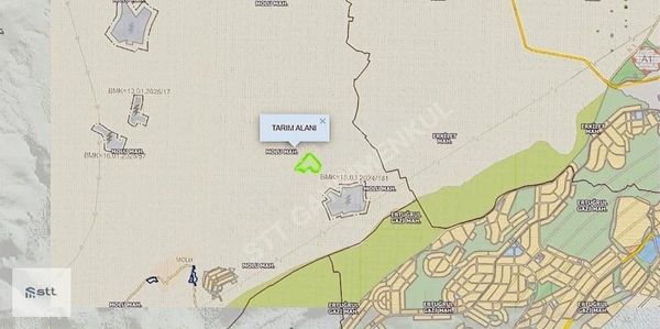 Stt Gyo'dan Molu'da İmara Yakın Tarla