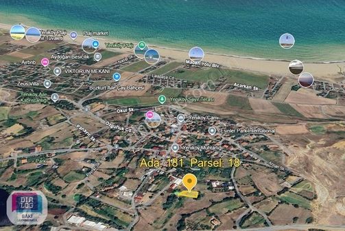 Yeniköy | Sahil Ve Havalimanı Çok Yakın | Planında Konut İmarlı