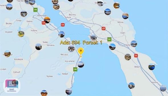 Deniz Ve Anayola 300 Metre Mesafede Müstakil Köşe Parsel