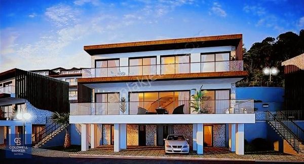 C.b Symrna Dan G.bahçe Yelki De Satılık5+1 Lüks Villa