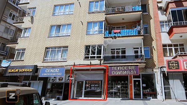 Fuzuli Caddesinde Kiralık Dükkan Zirvevip Gayrimenkulden