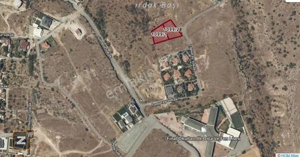 Talas Yukarı Da Muhteşem Manzaralı Satılık Villa Parseli