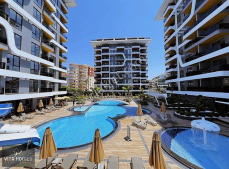 Alanya Tosmur Nordic Sky Kiralık Lüks Site 2+1 Ayrı Mutfak