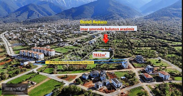 Denizli Başkarcı'da Emsalsiz Konumda İmara Sıfır Satılık Arazi