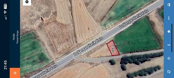 Sivas Hafik Te Satılık Tarla