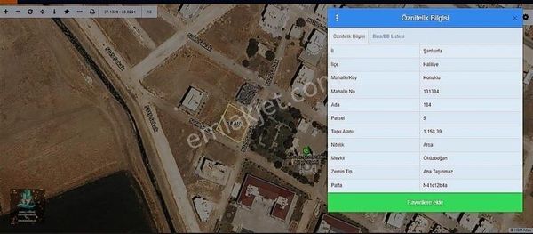 Haliliye Konukluda İmarlı Arsa