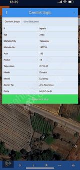 Isparta Aksu İlçesi Yakaafşar Köyünde Satılık Elmalık