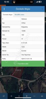 Arifiye Boğazköy Mah. Büyükbaş Hayvancılık İçin Fırsat Yerimiz